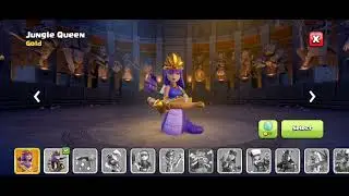 Special queen skin buying using 1000 gems