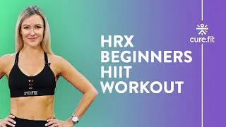 HRX HIIT Workout for Beginners | HIIT Workout At Home | Full Body Beginner Workout @cult.official