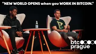 NEW WORLD OPENS when you WORK IN BITCOIN - Pavlenex at BTCPrague 2023