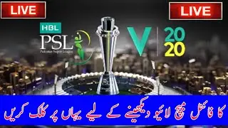 🔴Live : PSL 2020 Final Live : Lahore Qalandras Vs Karachi King Final Match Live 2020 | LQ Vs KK Live