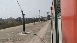 Amroha Railway Station Arrival Avadh Asam Express