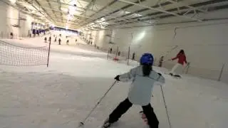 Fien ski (1ste keer)