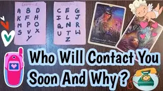☎️ Who Will Contact You Soon And Why ? Hindi Tarot Timeless Reading 🧐