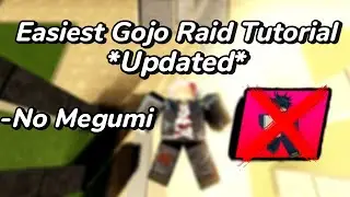 Easiest Gojo Raid Tutorial *Updated* | Sorcerer TD | Roblox