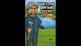 Worst Hole with the Volvik Crystal | Peor Hoyo con la Volvik Crystal #golf #VolvikCrystal #Volvik