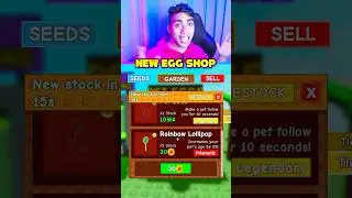 NEW EGG SHOP GROW A GARDEN 😱