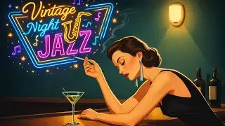 Vintage Night Jazz | 1940s Classic Bar Atmosphere