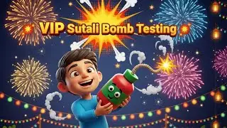 Classic Vs VIP Sutli Bomb Power Testing 💣Diwali Firecrackers #diwali #trending