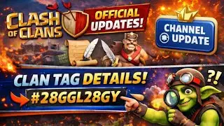 Clash of Clans Official Statements 😲 | Upcoming Updates | My Clan Details | COC Telugu
