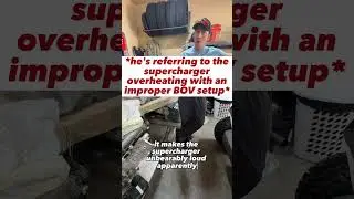 Hashing out the supercharged built motor Miata setup and BOV #cars #auto