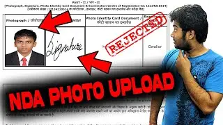 NDA Form Photo Upload | Signature upload in NDA Application | Photo ID Upload in NDA Form 2024