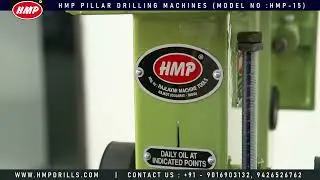HMP15 (25mm Square Model Pillar Drill Machine Bench Drilling Machine For ITI and Government Tenders