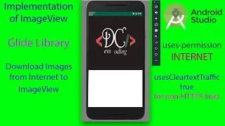 ImageView in Android with | Glide Library | DevsCoding