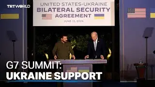 G7 Summit unveils controversial Ukraine funding plan