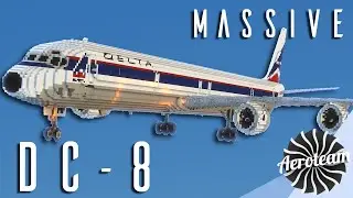 GIANT Minecraft DC-8