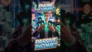 Is Phone Farming the Future of Passive Income ? #shorts #youtubeshorts #facts #trendingshorts #yt