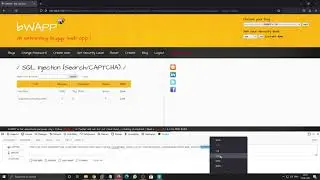 SQL Injection Search CAPTCHA tutorial