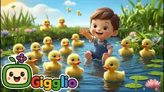 Ten Little Duckies Song | Nursery Rhymes & Kids Songs