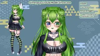 【Live2D Vtuber Model Showcase】 -  Slimeypup