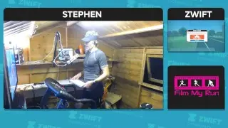 Zwift Run Workout with Stephen Cousins