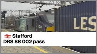 DRS 88 002 passing Stafford 23/12/25