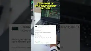 $139.00 EVERY SINGLE MONTH FROM QYLD! #Shorts