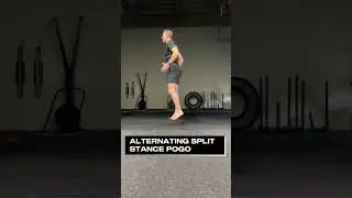 ALTERNATING SPLIT STANCE POGO