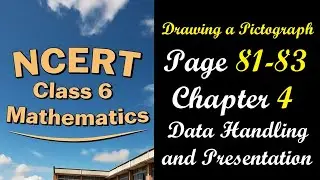 Drawing a Pictograph Page 81-83 | Class 6 Maths Chapter 4 Data Handling | NCERT Ganita Prakash