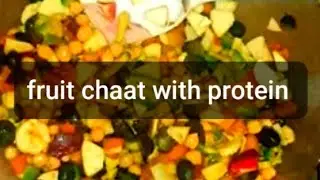 How to make protein fruit salad iftar ideas  Cook with rafia