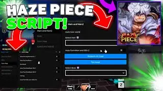 Haze Piece Script / Hack GUI | Auto Farm LVL, Auto Sea, Auto Quest, TPs & More