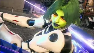 Gamora vs Thanos (Marvel VS. CAPCOM)