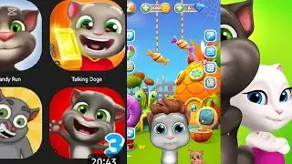 My virtual Pet Bob Funny Cat Talking Tom Cat 2025 - Gameplay Walkthrough! Part 2 #gameplay#games