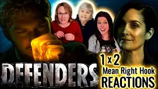 The Defenders 1x2 | Mean Right Hook | AKIMA Reactions