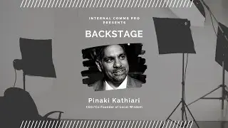 Backstage Event #5 - Pinaki Kathiari