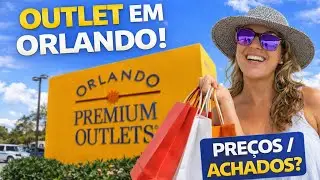 Visitando o outlet Premium, em Orlando.