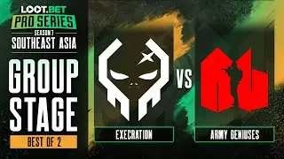 XctN vs Army Geniuses Game 2 - Pro Series 7 SEA: Group Stage w/ Ares & Black^