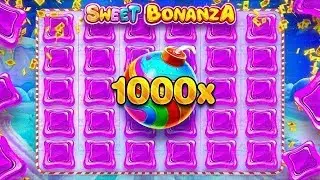 ЛЕГЕНДАРНЫЙ ЗАНОС С 1000X МНОЖИТЕЛЕМ И ТОП СИМВОЛОМ В САМОМ НАЧАЛЕ СЕССИИ SWEET BONANZA 1000!!!