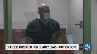 Video: New Haven officer accused in deadly crash released on bond
