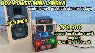 Power mini12 Volt TPA 3110 sound miniatur speaker jic 4 inch & speaker sp058 2,25 inch