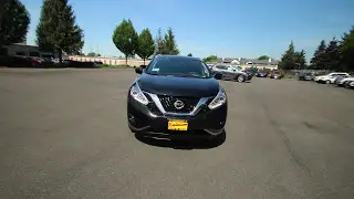 2017 Nissan Murano SL | Magnetic Black | HN147625 | Kent | Tacoma