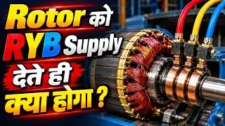 Slip Ring Motor का Rotor में RYB Supply दूंगा तो क्या होगा | 90KW Slip Ring Motor Connection Fault