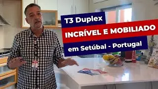 INCRÍVEL ESSE APARTAMENTO DUPLEX no coração de Setúbal - Portugal