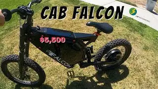 CAB FALCON Electric Bike Review (7 KW peak power)
