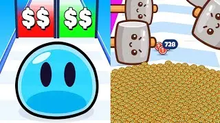 Food Run Race vs Slime Run Race Max Level Unlocked SpeedRun Gameplay