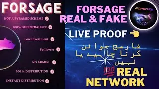 Forsage Real ya Fake |live proof 👈 Forsage Decentralized Blockchain||contact me 03097174133