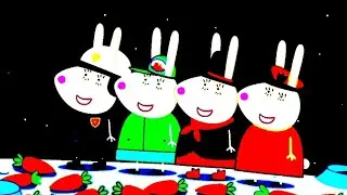 The Four Miss Rabbit 🐰- PeppaPig's Friends | Fun Animation | Sponsored By: Sparta Pitch Effects 