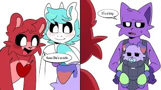 DogDay and CatNap Confusion When ‘She’ Turns Out to Be ‘He’ | Poppy Playtime Chapter 4 Comic Dub