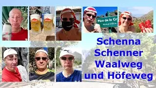 Wandern in Südtirol - Schenna Schenner Waalweg und Höfeweg