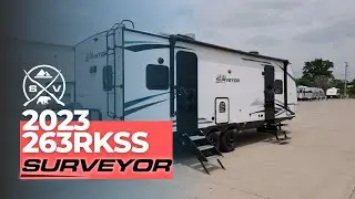 Tour the 2023 Surveyor 263RKSS Travel Trailer by Forest River