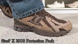Размер? Обзор защитного комплекта New Balance 1906. Пешком.